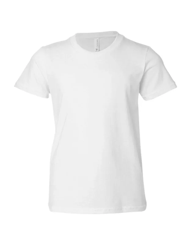 Youth Jersey Tee 100% Airlume Combed Cotton, Retail Fit