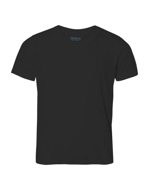 Performance Youth T-shirt With Moisture Management And Odor Control