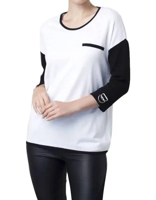 2-tone Sweater Pullover Styling, Scoop Neckline