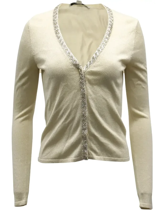 Embellished Knit Cardigan