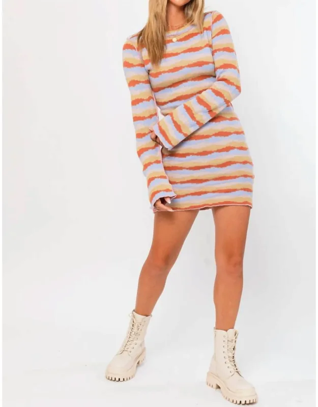 Striped Mini Dress