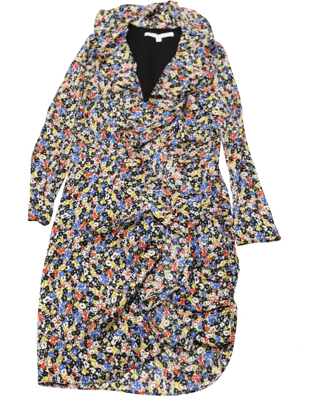 Minna Ruffled Wrap Dress