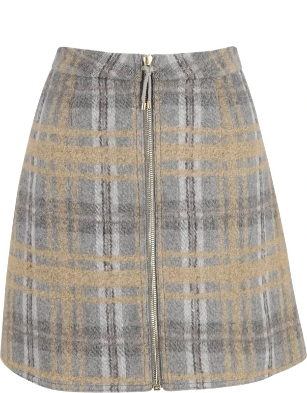 Plaid Mini Skirt