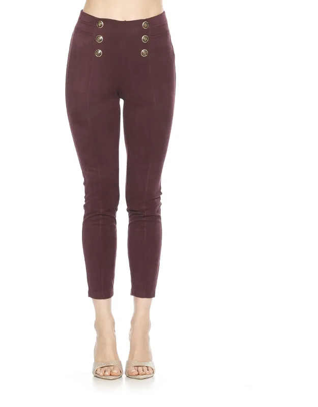 Freyja Suede Leggings