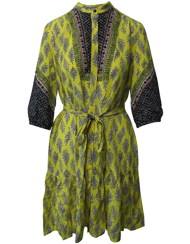 Printed Mini Dress