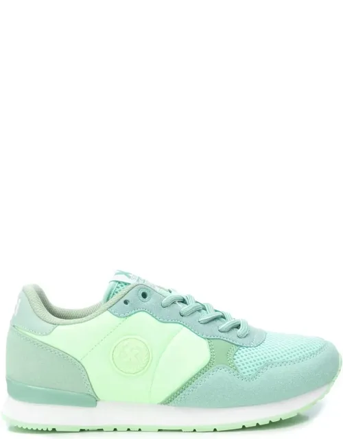 Lace-up Sneakers With Durable Non-slip Rubber Sole