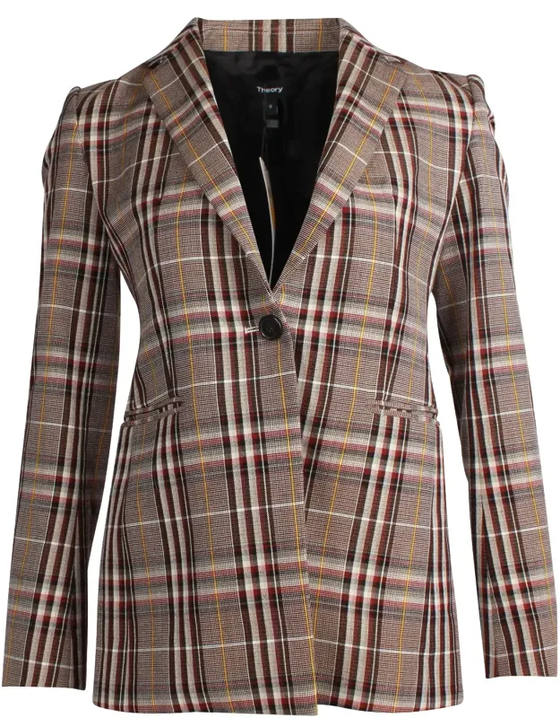 Power Bexley Plaid Blazer