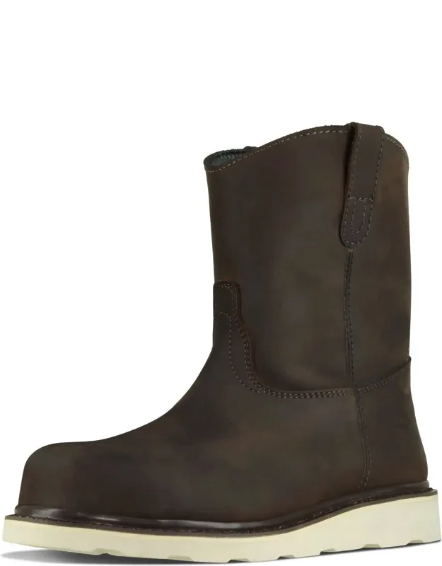 8" Wellington Steel Toe Work Boots - Electrical Hazard Rated 166