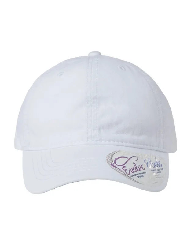 Infinity Her Pigment-dyed With Fashion Undervisor Cap - 100% Cotton Pigment-washed Twill, Breathable