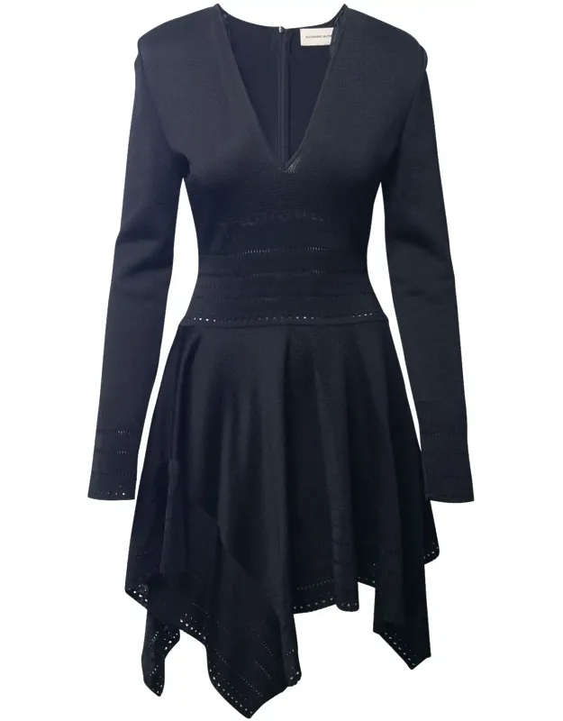Waterfall Hem Dress