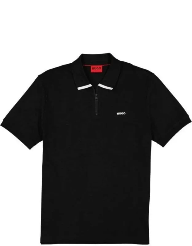 Dalomino Short Sleeve Half Zip Polo T-shirt