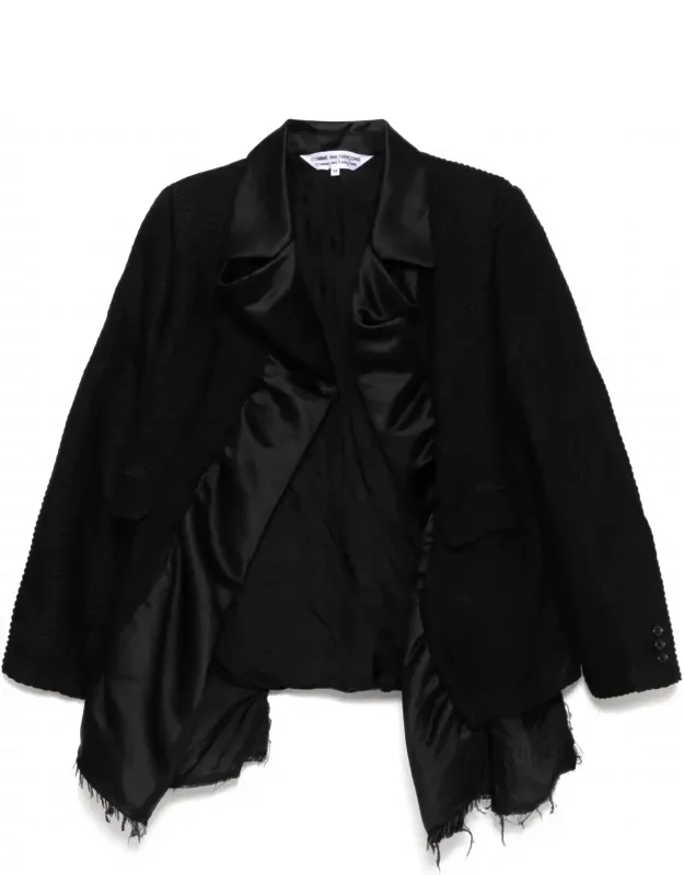 Fringed Edge Blazer