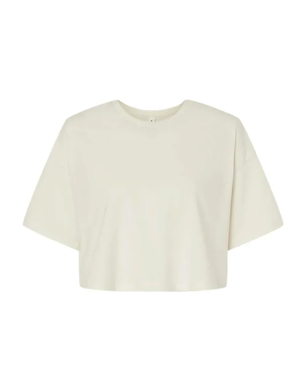 Jersey Crop Tee, 4.2 Oz. Airlume Combed Cotton