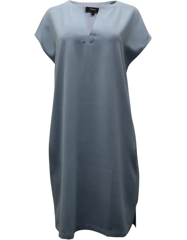 Short Sleeve Shift Dress
