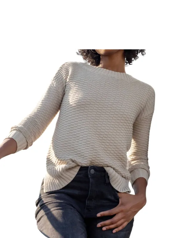 Organic Cotton Crew Sweater
