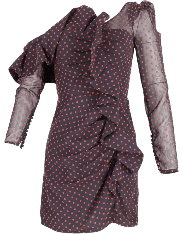 Plumetis Mini Dress