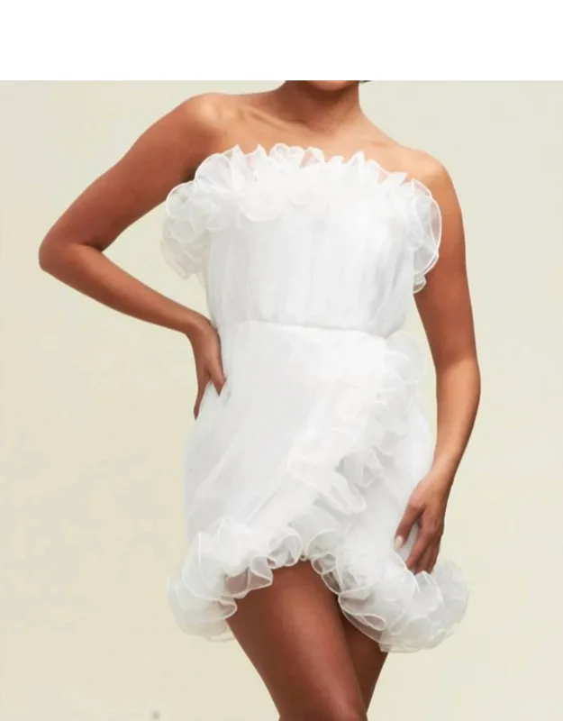 Strapless Mini Dress