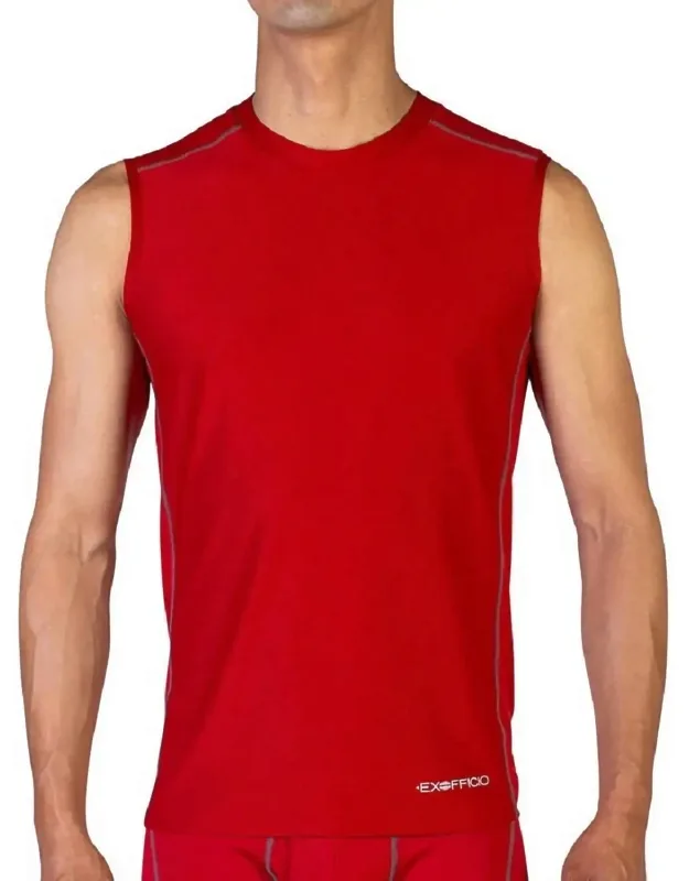 Give-n-go Sport Mesh Sleeveless Crew Shirt