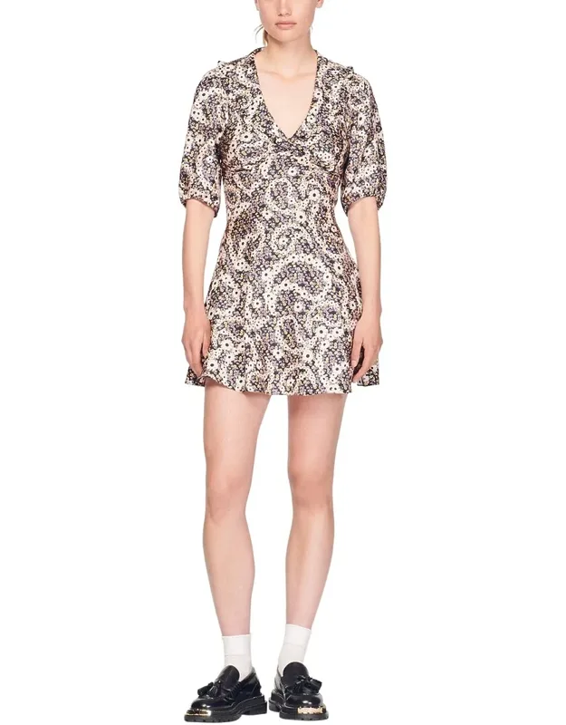 Woven Silk Dress