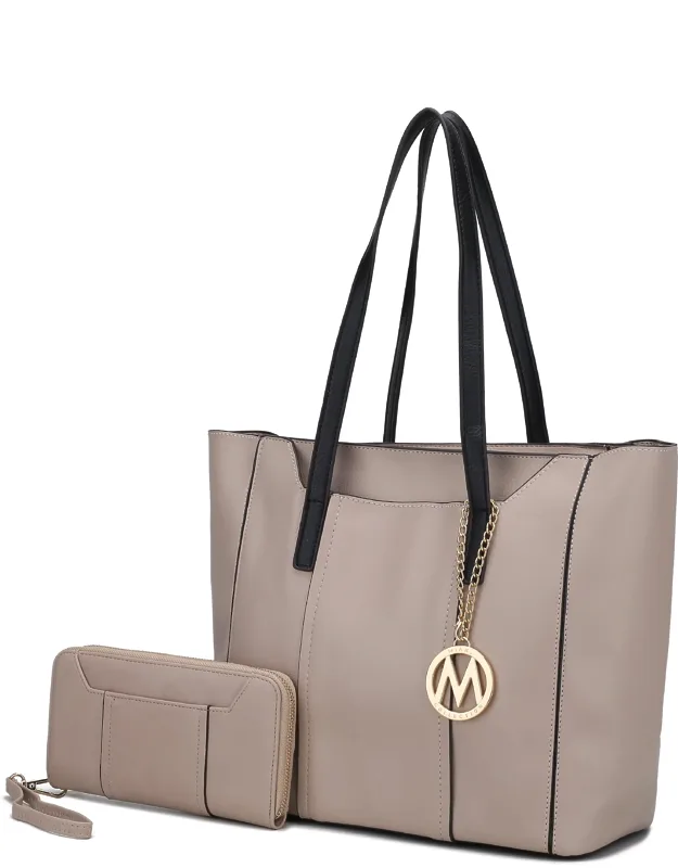 Dinah Light Weight Tote Bag With Wallet