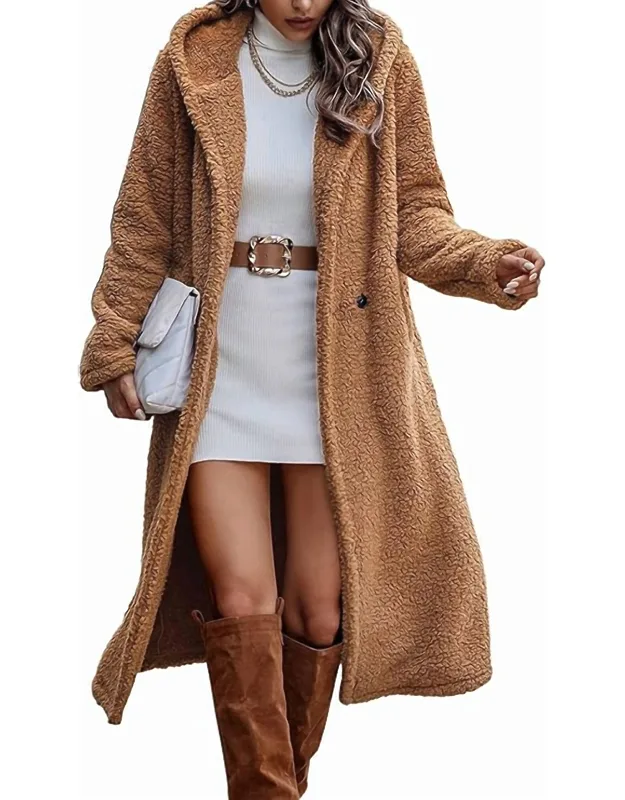 Teddy Hooded Coat