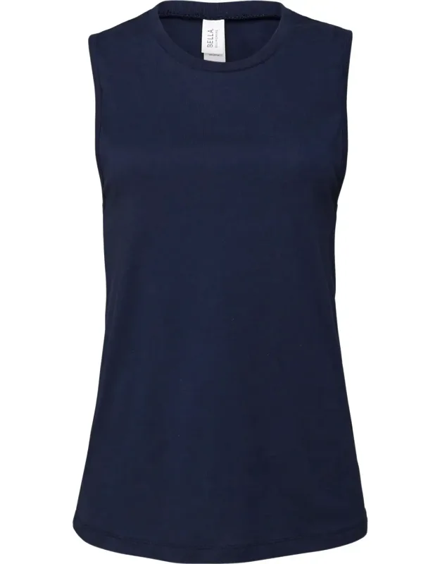 Muscle Jersey Tank Top - 100% Airlume Combed Ringspun Cotton, Relaxed Fit