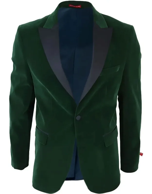 Velvet Dinner Tuxedo Suit Jacket Blazer