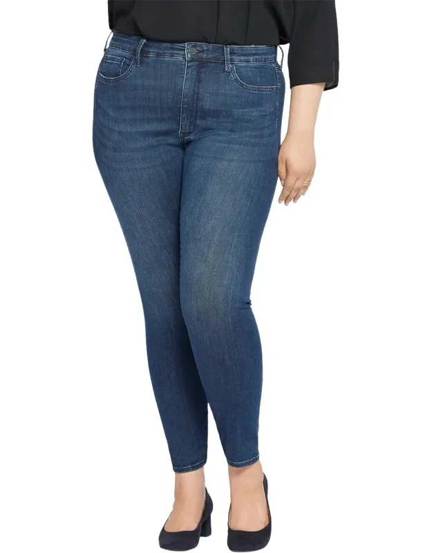 Ami High-rise Skinny Jean With High-rise Waistband And Machine Washable
