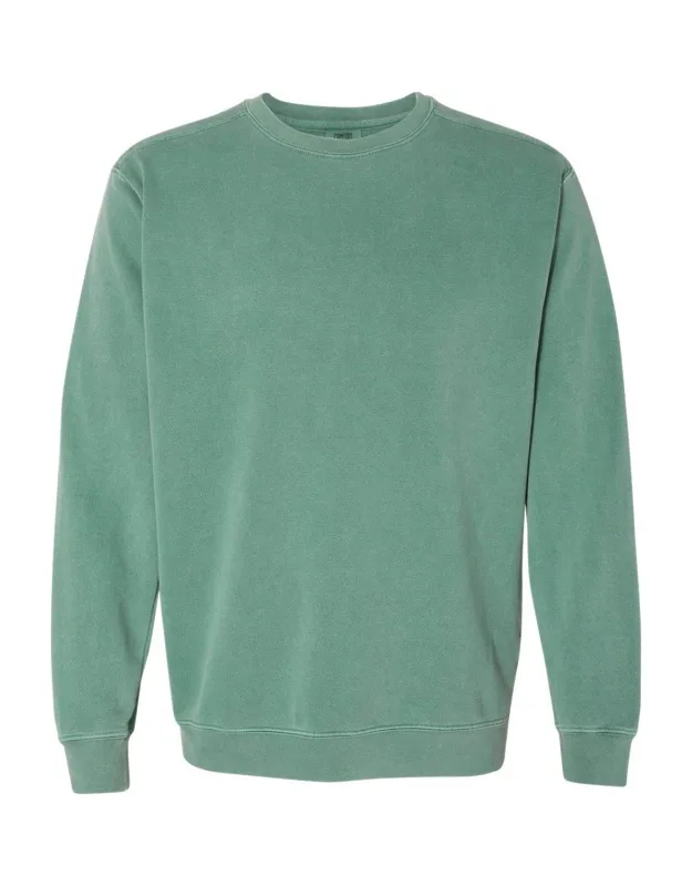 Garment-dyed Sweatshirt - Soft Ring Spun Fleece, Relaxed Fit