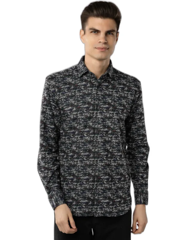 Camouflage Knit Shirt