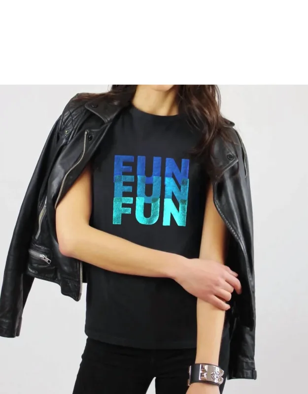 Micro Tee In Fun 100% Cotton Super Soft