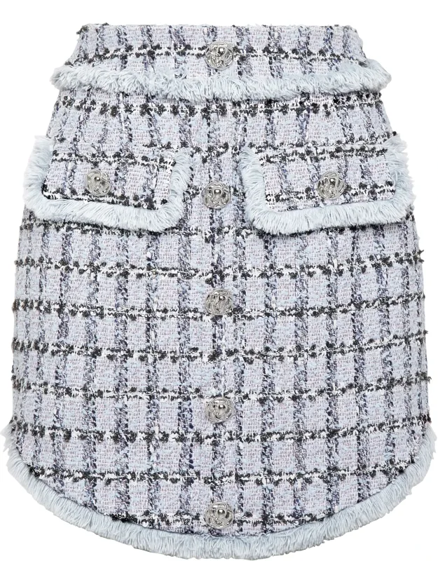 Tweed Mini Skirt