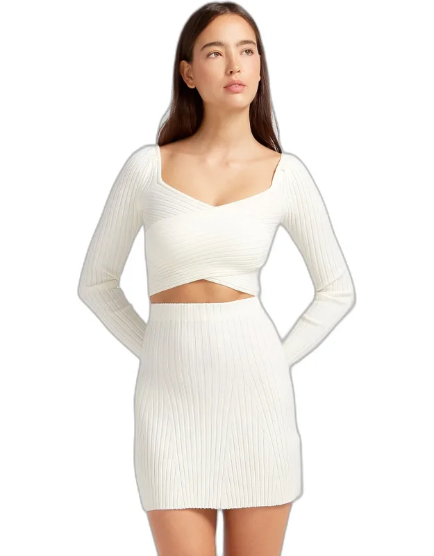 Knit Mini Skirt