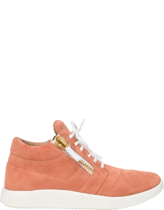 Lace-up High-top Sneakers