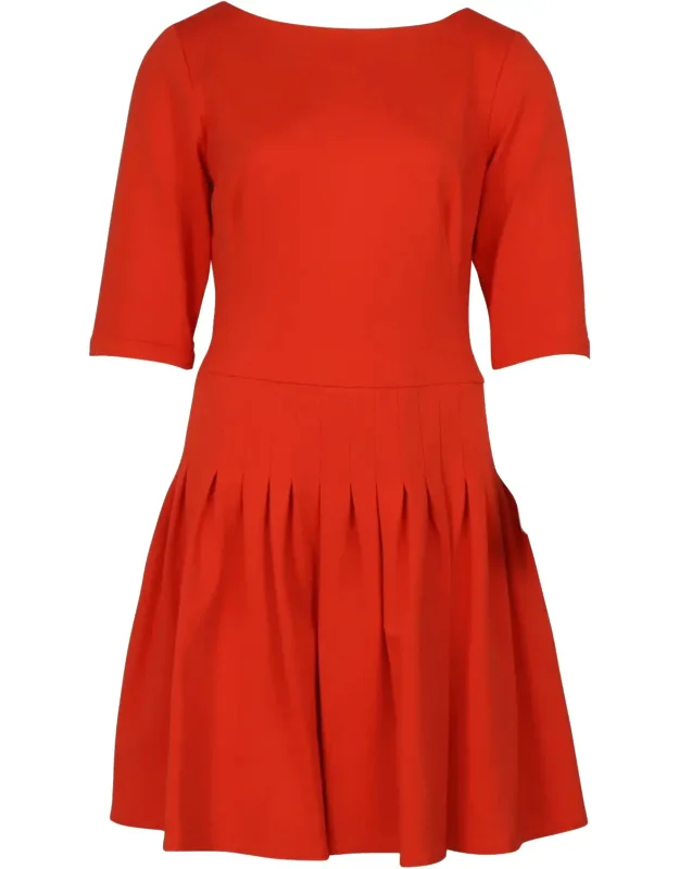 Pleated Dress