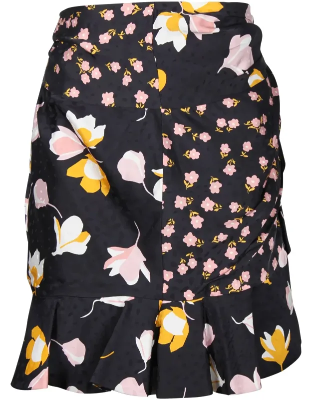 Floral Mini Skirt