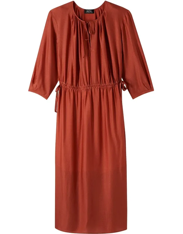 Eve Dress - Straight Cut, Fitted At Waist