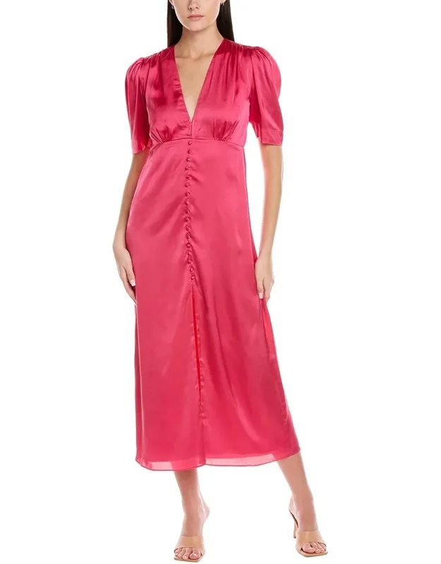 Satin Midi Dress