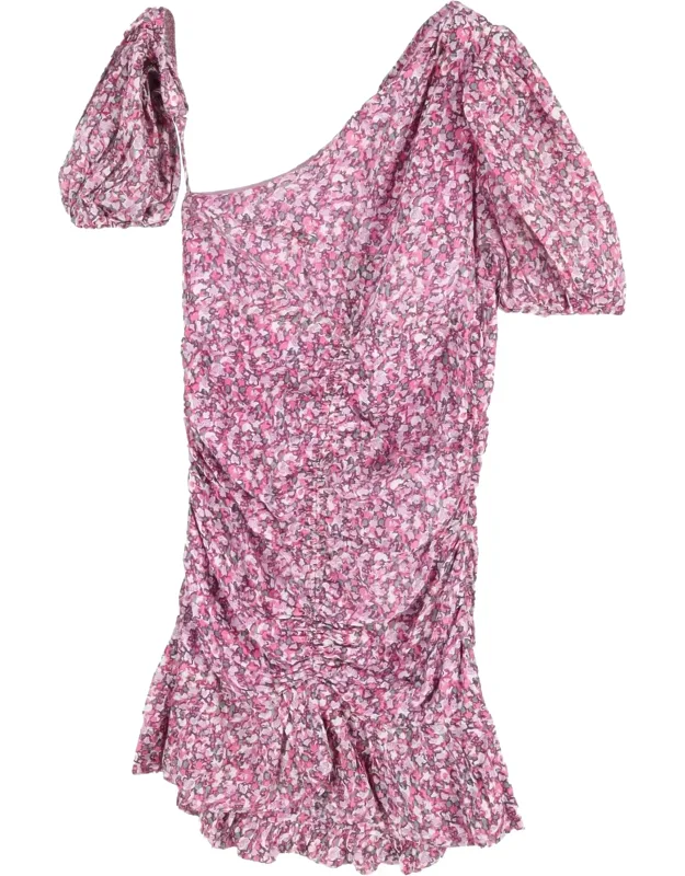 Printed Mini Dress