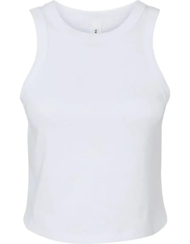 Micro Rib Racer Tank - Pre-shrunk, Fitted