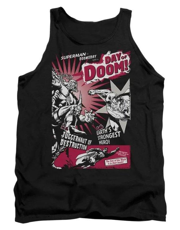 Superman Day Of Doom Tank Top