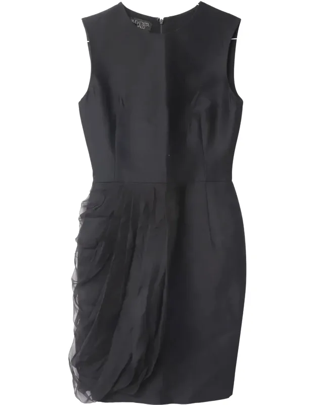 Pleated Midi Dress