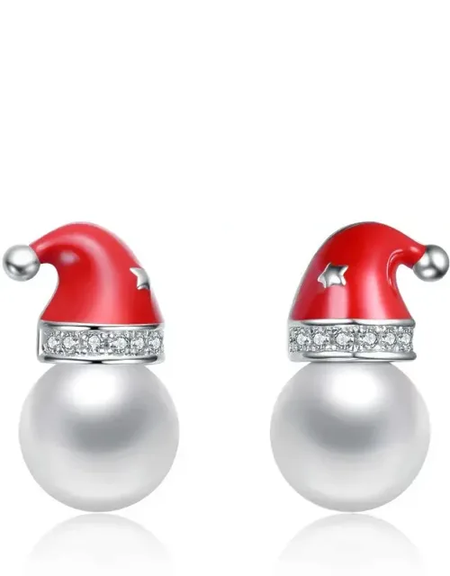 Santa Hat Stud Earrings