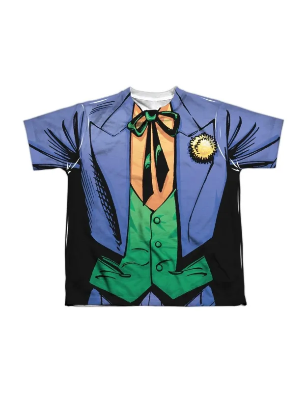 Batman Joker Uniform Short Sleeve Poly Crew Tee