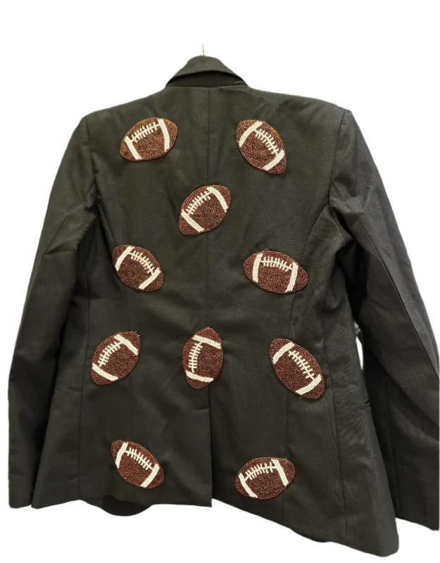 Custom Blazer With Footballs