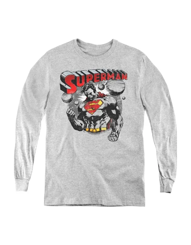 Superman Super Ko Long Sleeve Tee