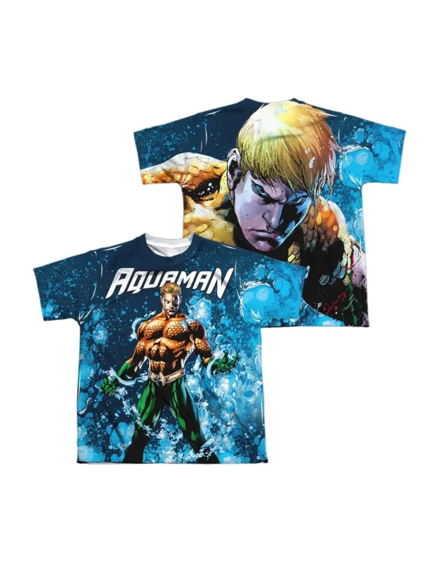 Justice League Of America Bubbles Everywhere Short Sleeve Tee - Stylish For Kids, Easy Everyday Wear