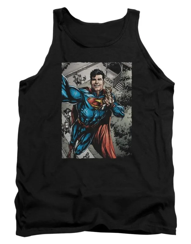 Superman Super Selfie Tank Top