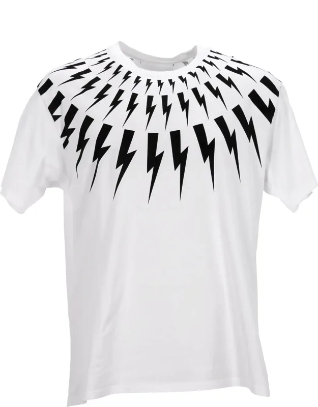 Thunderbolt-print T-shirt