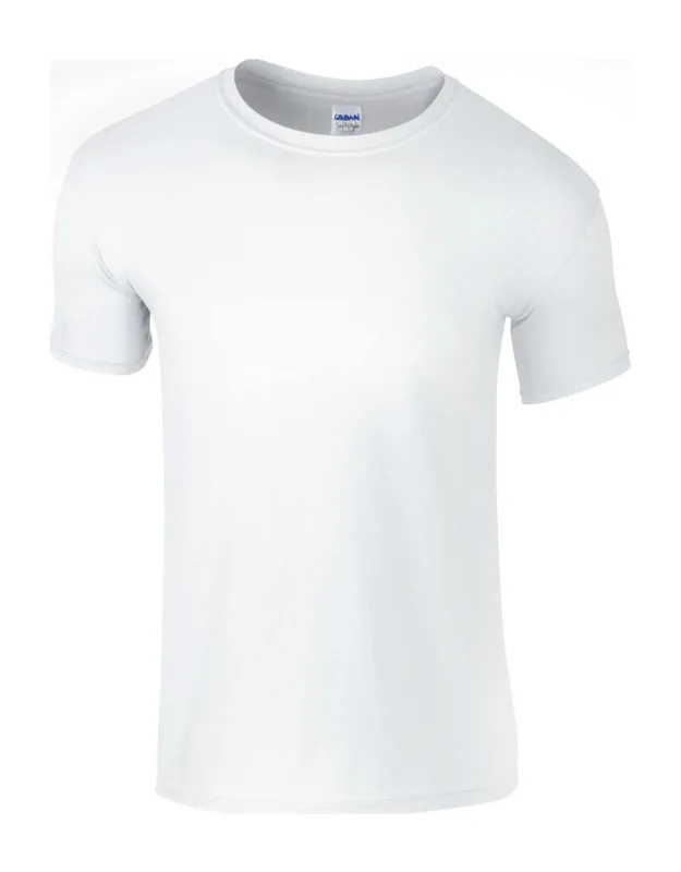 Gildan Short Sleeve Soft-style T-shirt With Preshrunk Jersey Cotton And Slimmer Eurofit